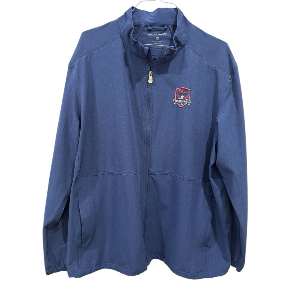 Short Par 4 Navy Golf Jacket